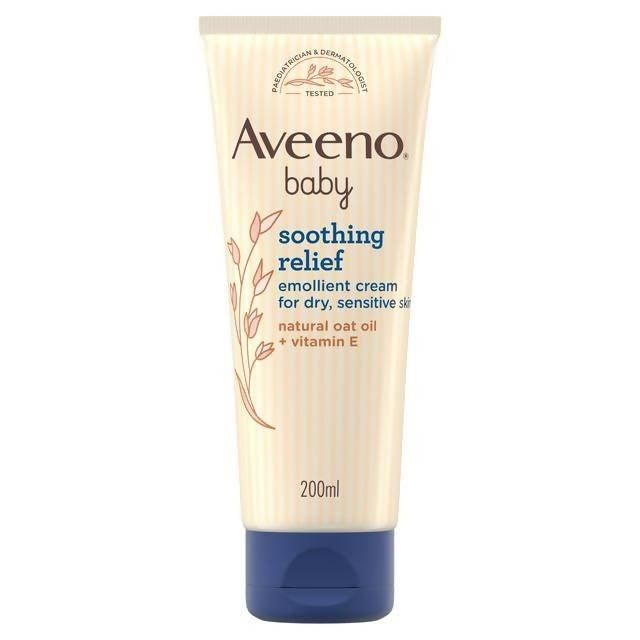 Aveeno Baby Soothing Relief Emollient Cream 200ml