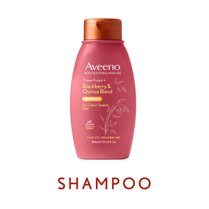 Aveeno Colour Protect+ Blackberry & Quinoa Blend Shampoo