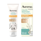 Aveeno Face Calm+Restore Nourishing Daily Moisturiser with Sheer Tint SPF30 50ml