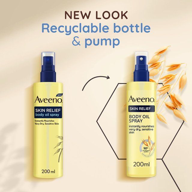 Aveeno Skin Relief Body Oil Spray   200ml