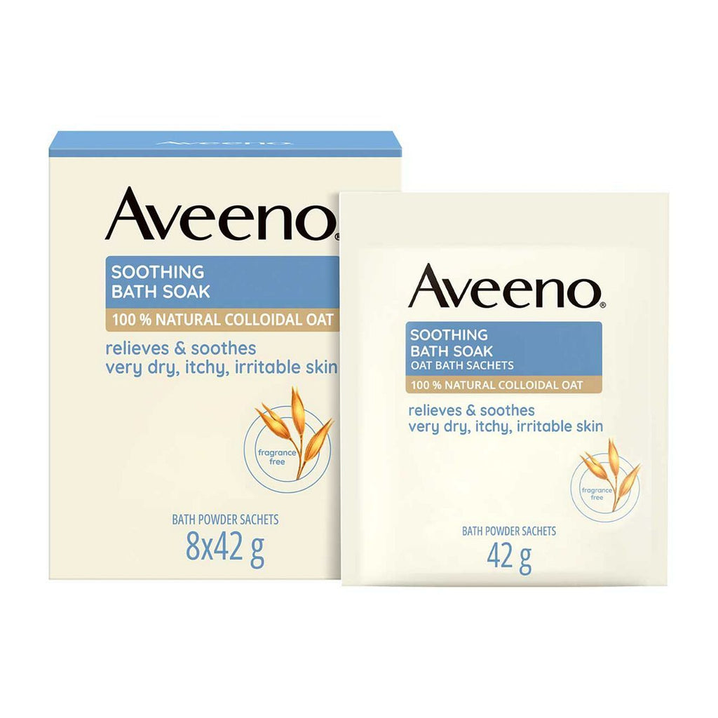 Aveeno Soothing Bath Soak 42g - 8 sachets