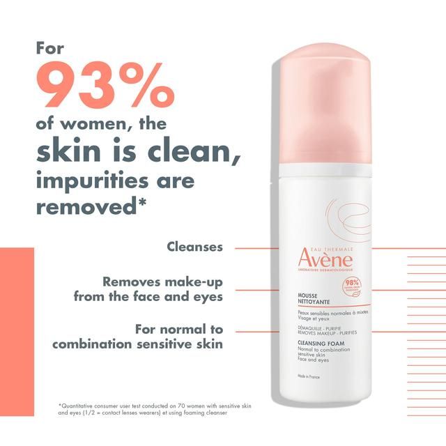 Avene Cleansing Foam for combination skin   150ml