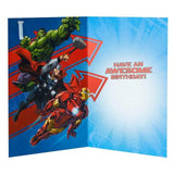 Avengers 5th Birthday Card