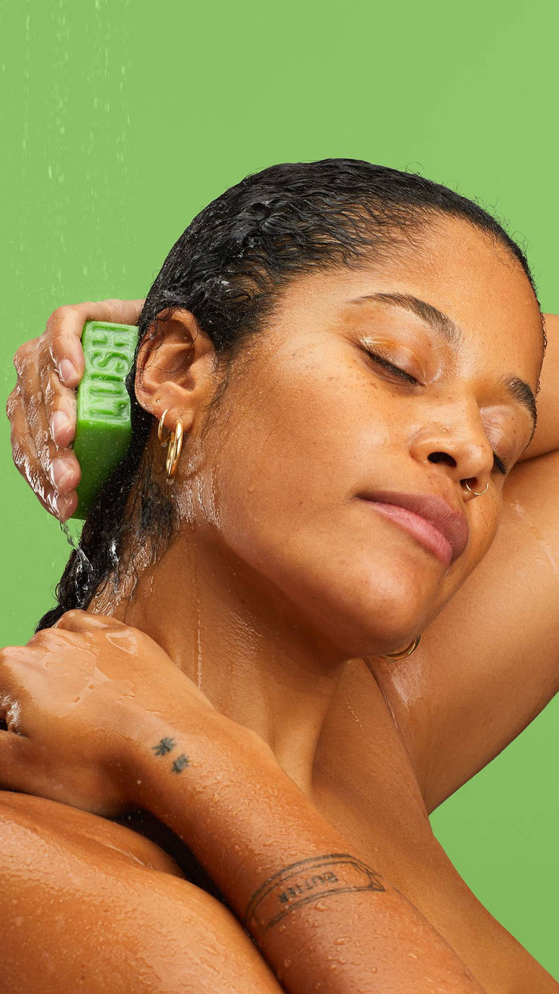 Co-wash with fresh avocado and cocoa butter for curly hair, - British product