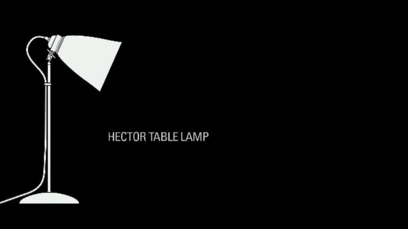 Original BTC Hector Dome wall light medium bone china - British product