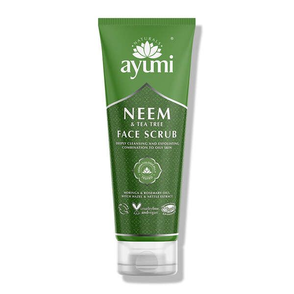 Ayumi Naturals Neem & Tea Tree Face Scrub 125ml