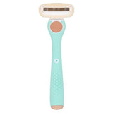 B. 5 Razor Blade Rose Gold Handle Aqua