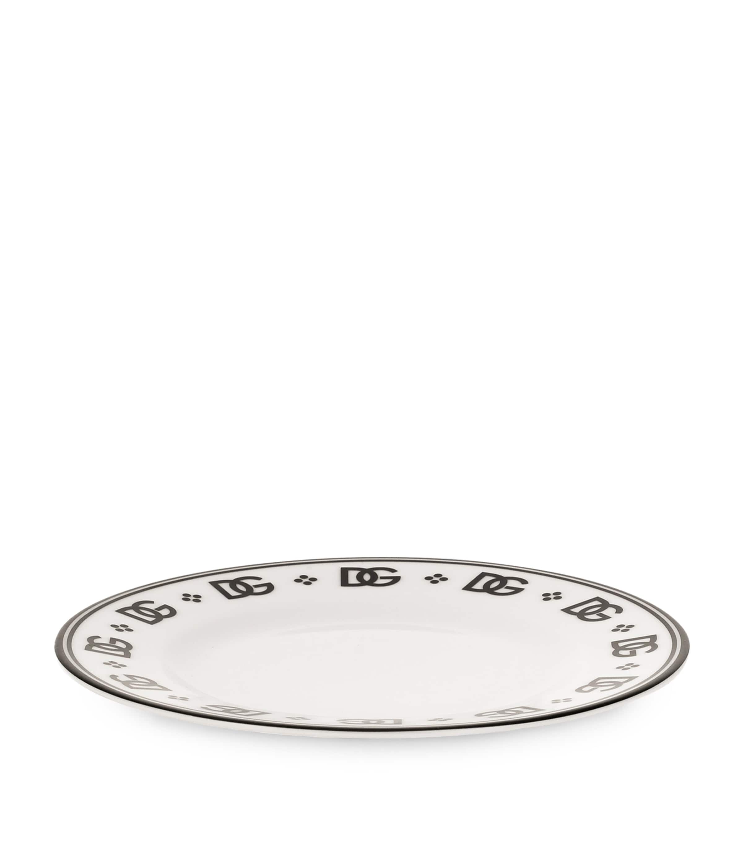 Dolce&Gabbana DG logo bread plates 17cm - British product