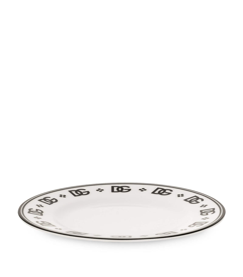 Dolce&Gabbana DG logo bread plates 17cm - British product