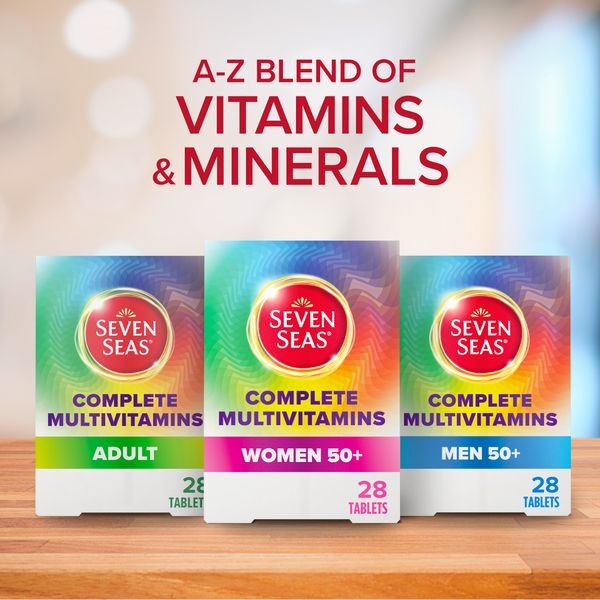 Seven Seas Complete Multivitamins Woman 50+ GOODS Superdrug   