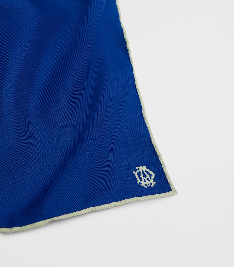 Dunhill mulberry silk neckerchief 50cm, imported from the UK