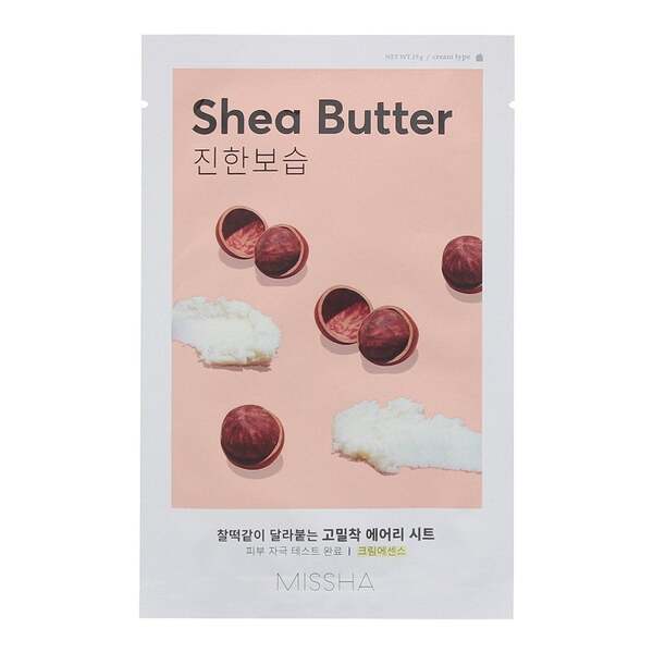 Missha sheet mask Airy Fit Shea Butter 19g - British product