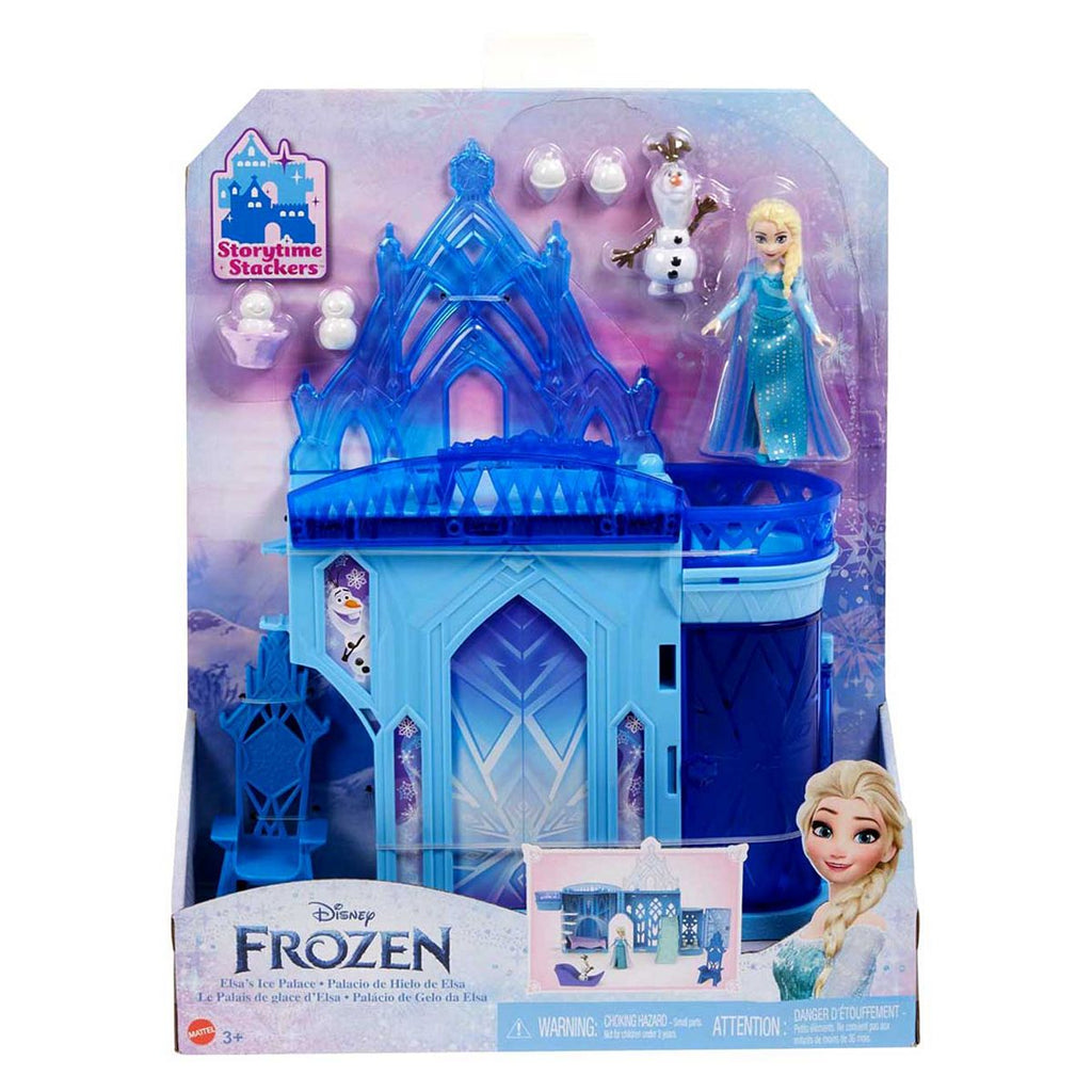 Disney Princess Small Dolls Elsa's Snowy Surprise Castle Play Set