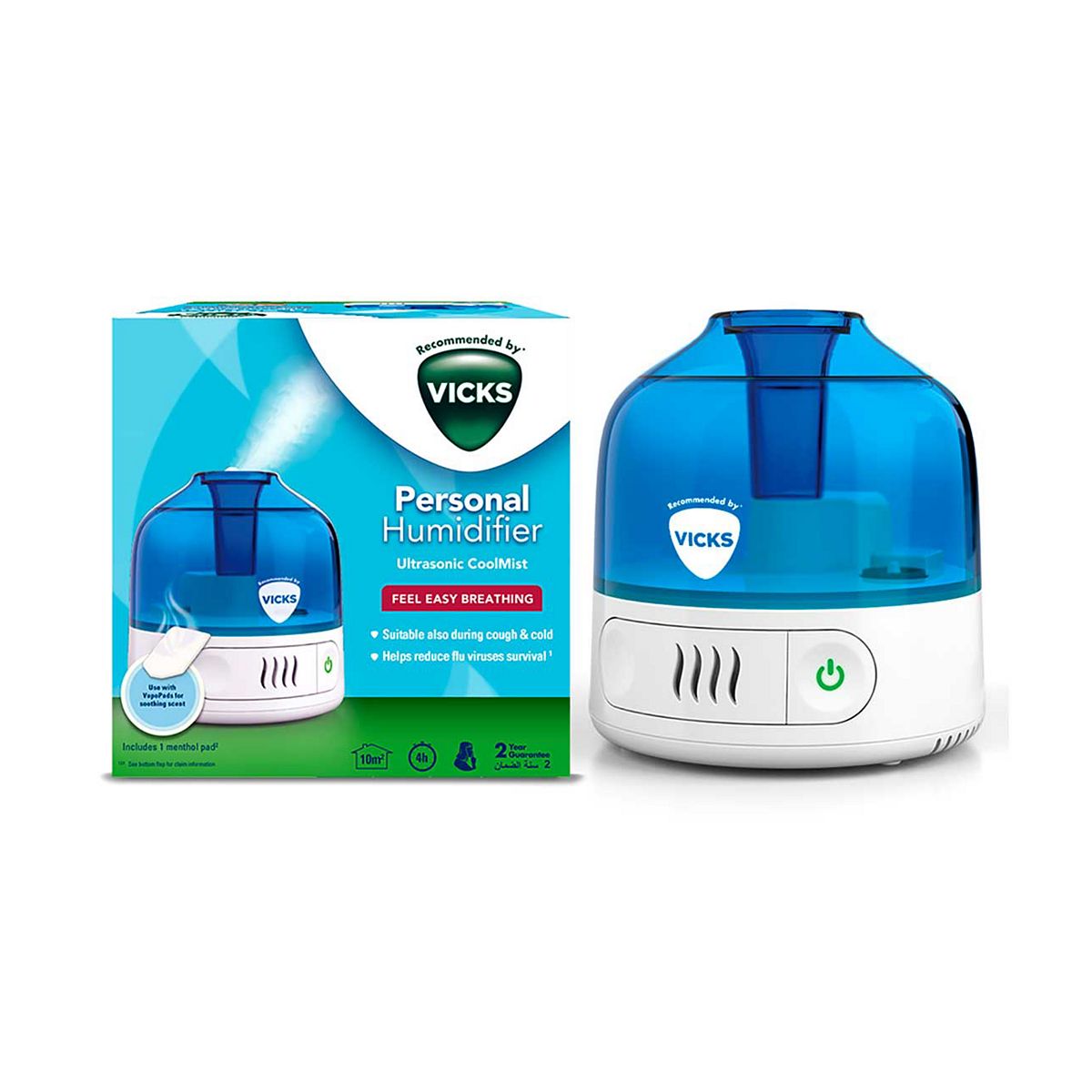 Vicks Ultrasonic CoolMist Personal Humidifier General Health & Remedies Boots   