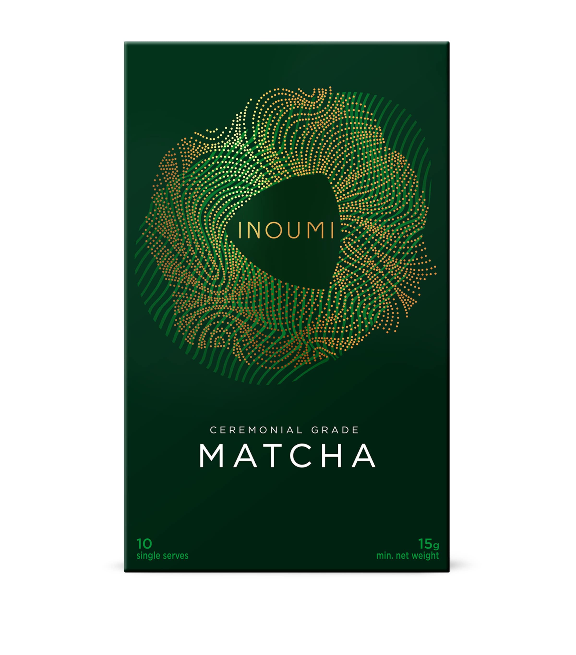 INOUMI Ceremonial Grade Matcha Sachets Pack of 10, UK version