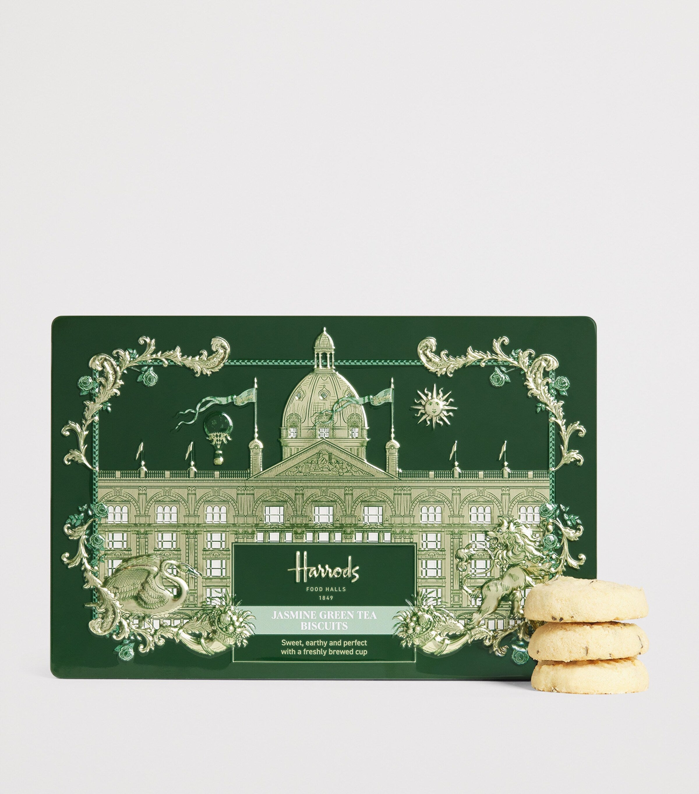 Harrods jasmine green tea biscuits 200g, UK version