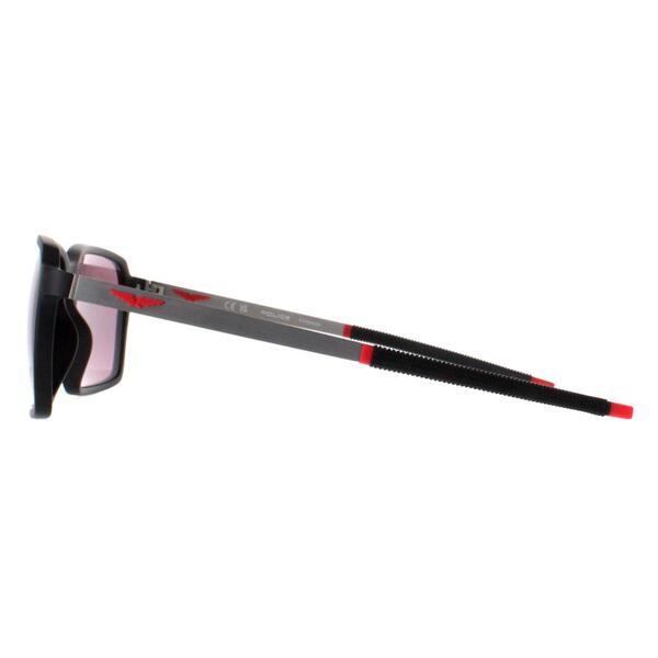Police Solstice 5 men's black mirrored sunglasses - British product