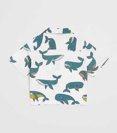 Chemise en coton Baleine Stella McCartney Kids Harrods (3-14 ans) - Acheter en ligne sur McGrocer