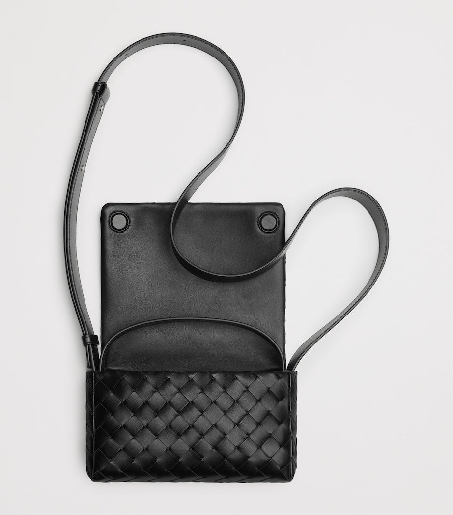 Bottega Veneta mini Intrecciato cross-body bag, imported from the UK