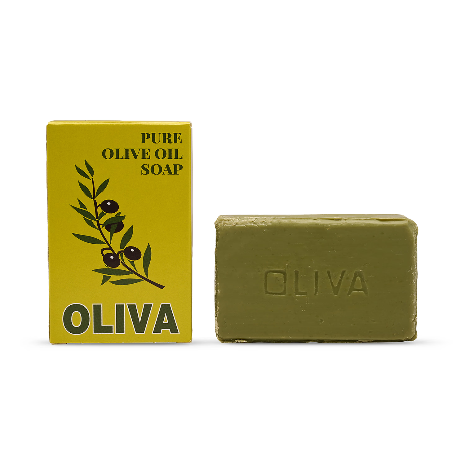 Oliva Pure Olive Oil Soap Bar 125g, imported from the UK