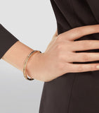 Bvlgari B.zero1 yellow gold diamond bangle - British product