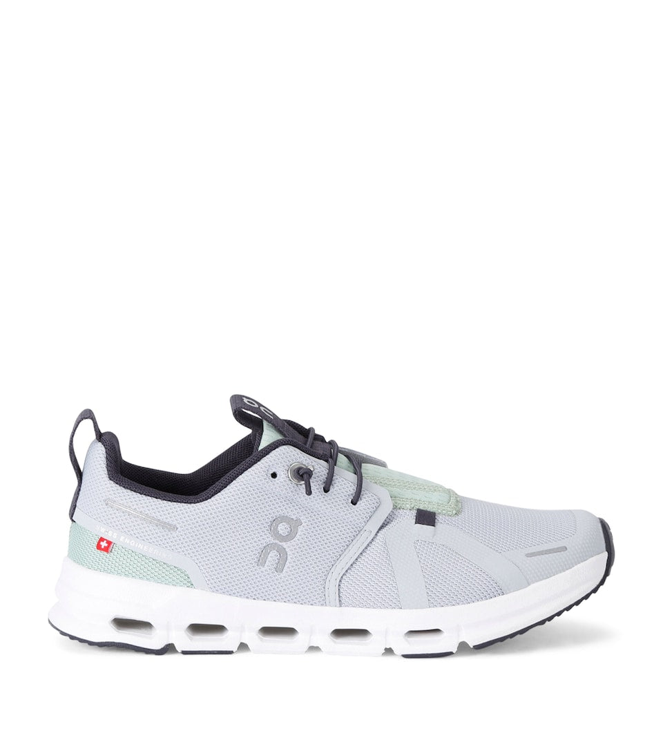 Children's Velcro-Fastened Trainers with Extra Cushioning and Wide Outsole