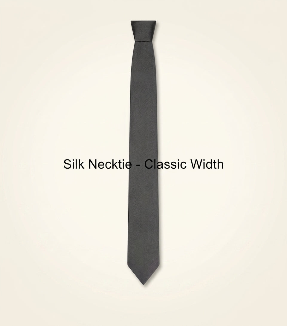 Givenchy silk jacquard tie with Paris logo, imported from the UK