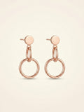 Cartier Juste un Clou rose-gold diamond earrings 0.38ct, imported from the UK