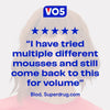 VO5 Big Volume Hair Mousse 200ml (British brand)