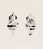 Small Crumpled Earrings