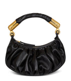 Balmain mini leather Ebene top-handle bag, UK version