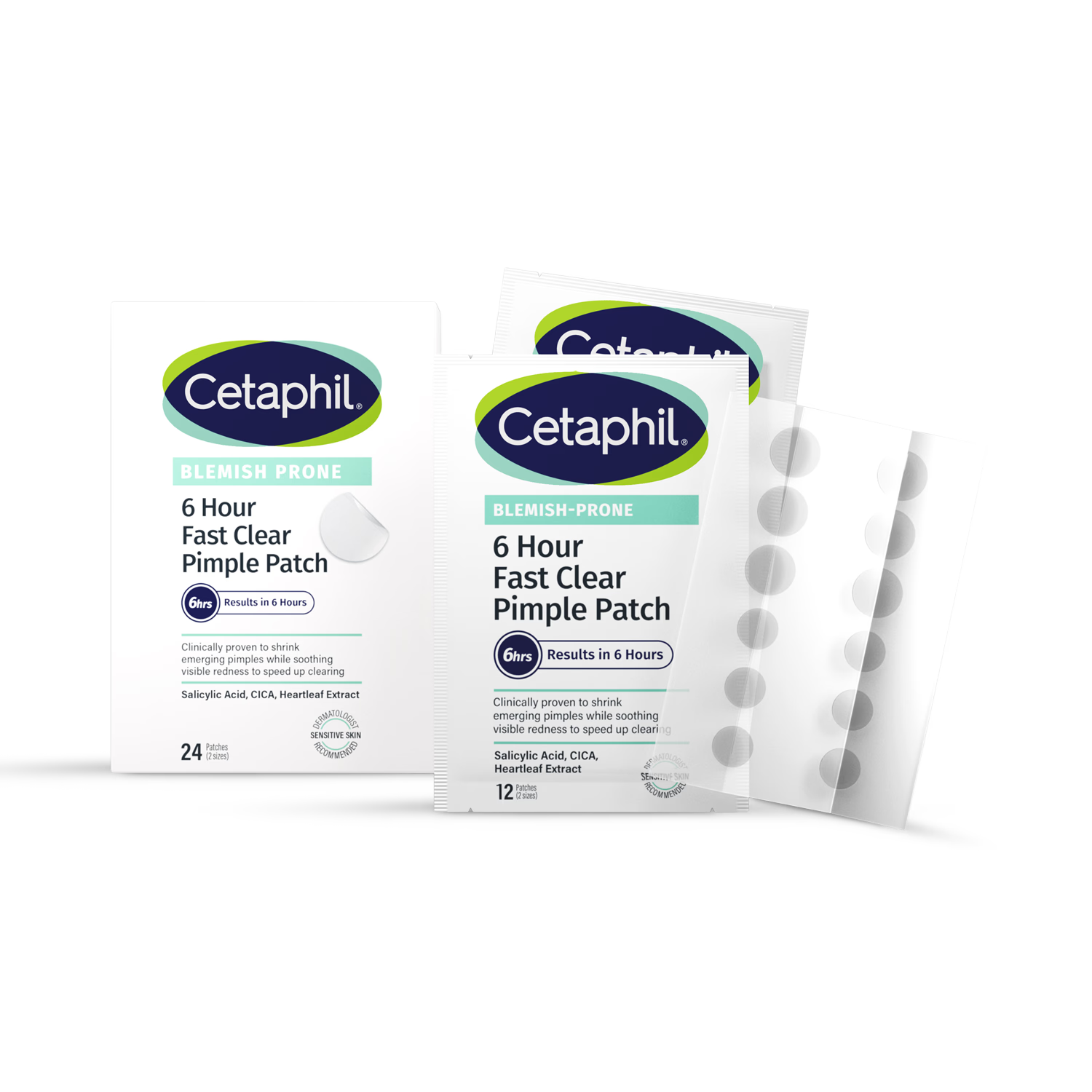 Cetaphil pimple patches with salicylic acid 24 pack - British product