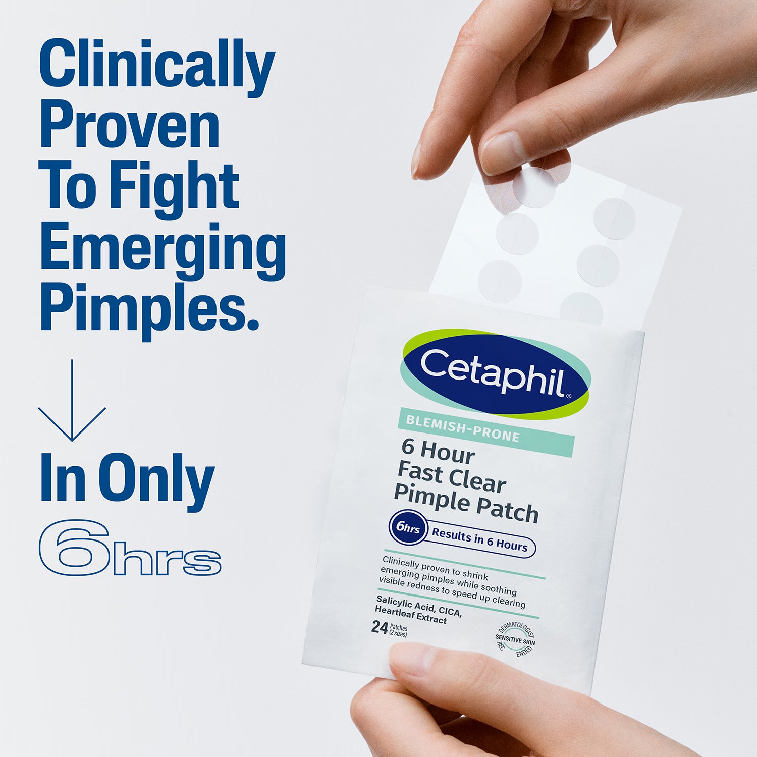Cetaphil pimple patches with salicylic acid 24 pack - British product