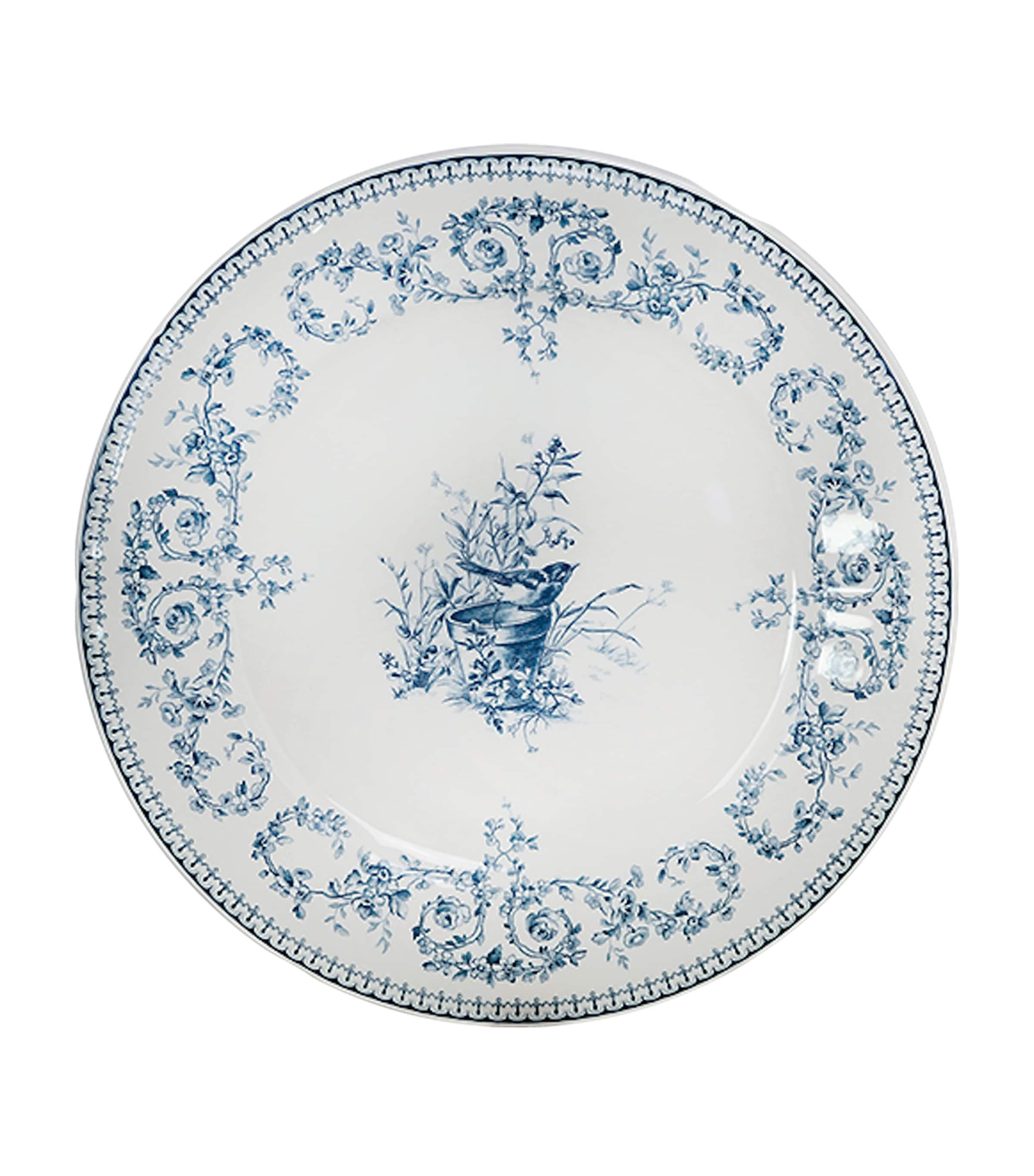 Gien Dépareillé dinner plates set of 6 27cm, imported from the UK