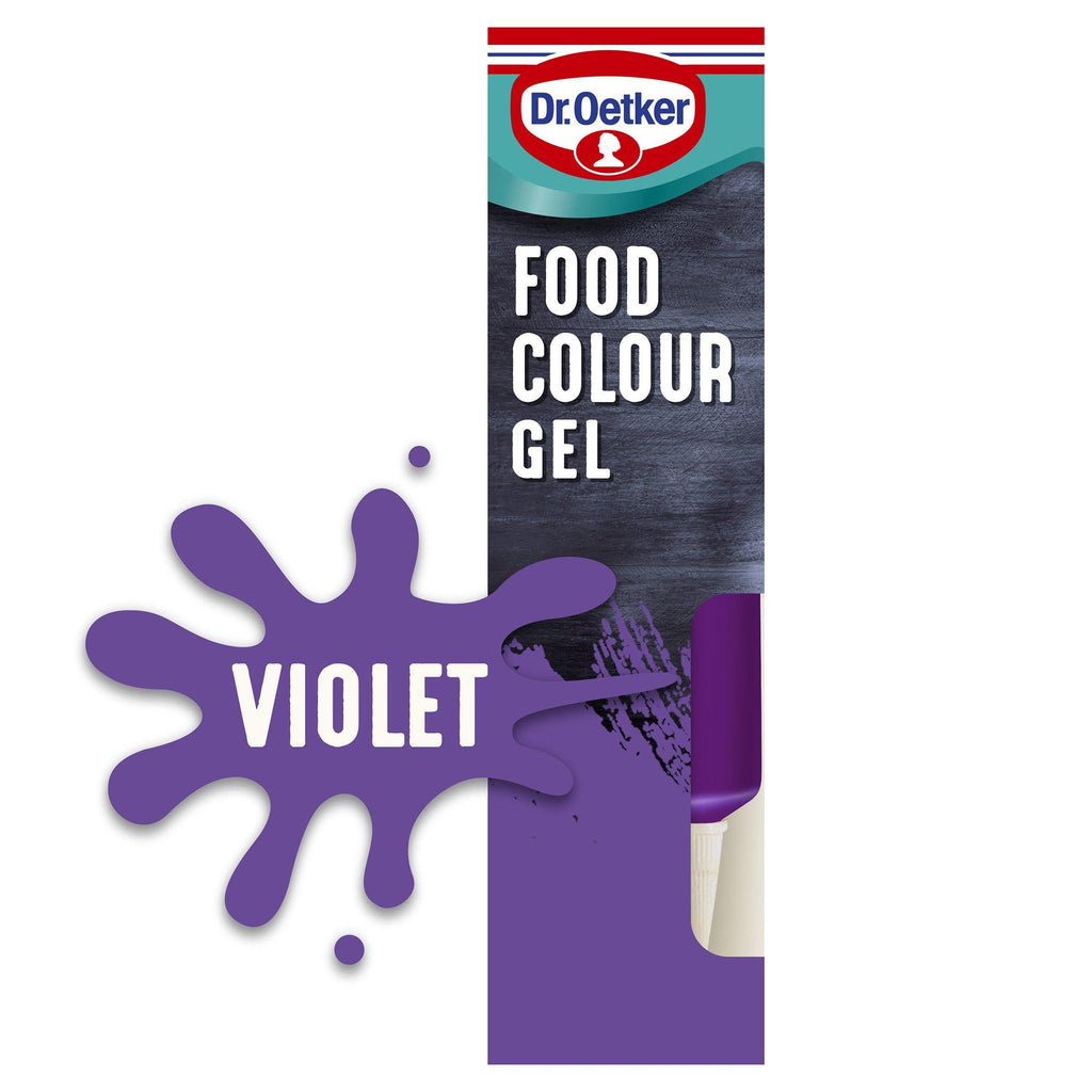 Dr. Oetker Extra Strong Violet Food Colouring Gel 15g