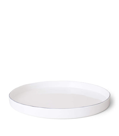 Feldspar Fine Bone China Cobalt Round Tray 34cm