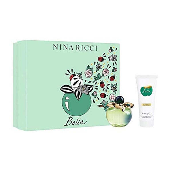 Nina Ricci Bella perfume gift set with 50ml EDT and 75ml body lotion (British brand)