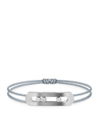 Messika Move Uno titanium diamond cord bracelet, UK version