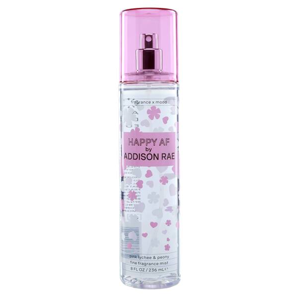 Addison Rae Happy AF Fragrance Mist 240 ml, imported from the UK