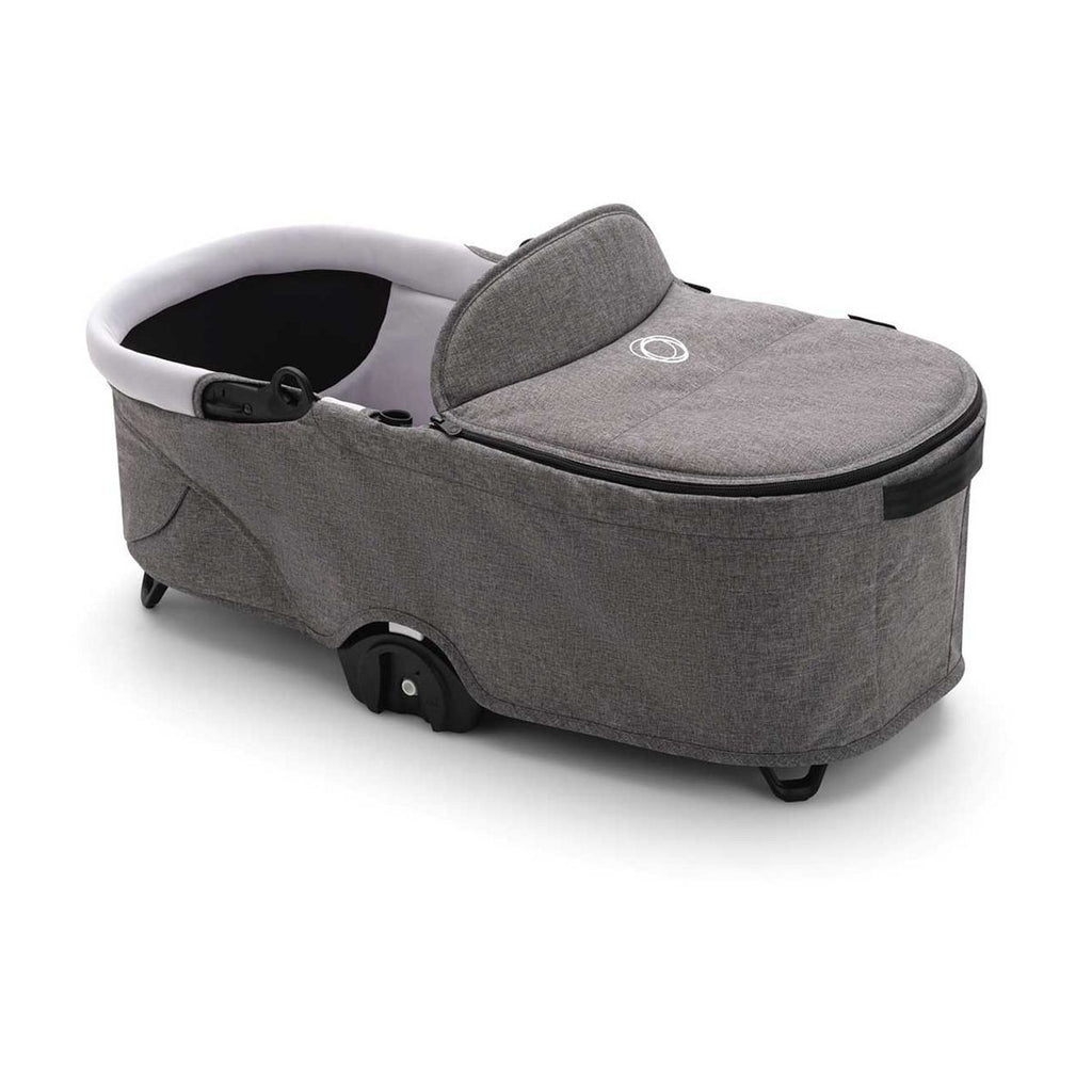 Bugaboo dragonfly carrycot complete grey melange