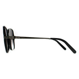 Salvatore Ferragamo black gradient oversized square sunglasses, imported from the UK