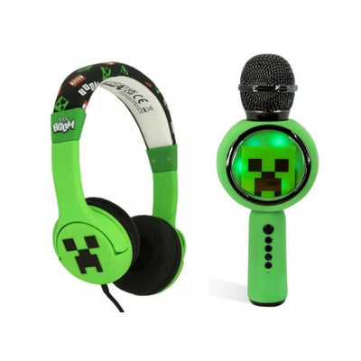 Superdrug OTL Minecraft Wireless Headphones and Karaoke Microphone Bundle- Buy online at McGrocer