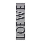LOEWE cashmere-wool scarf with jacquard logo 165x39cm, UK version