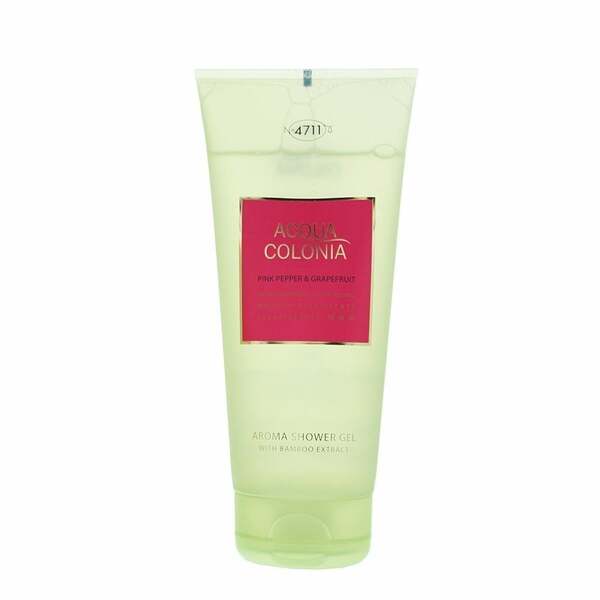 4711 Pink Pepper and Grapefruit Shower Gel 200ml, imported from the UK