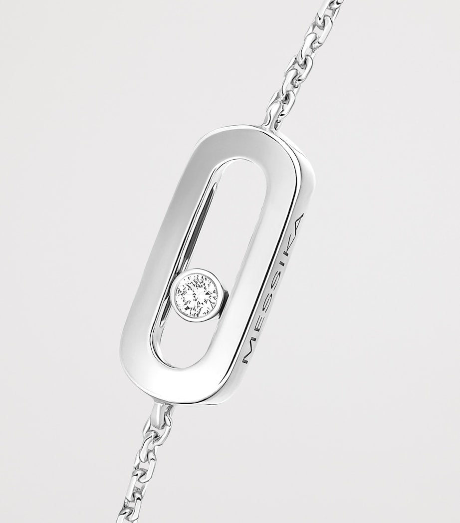 Messika children's bracelet white gold diamond, imported from the UK