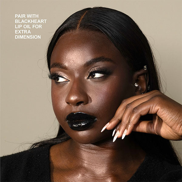 Technic Gothica matte black lipstick, UK version