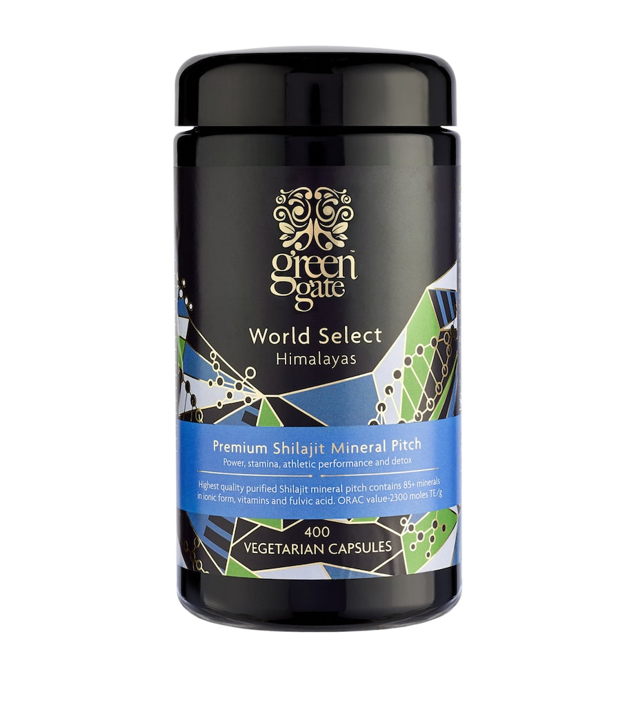 Green Gate Himalayan Shilajit supplement 400 sachets, UK version
