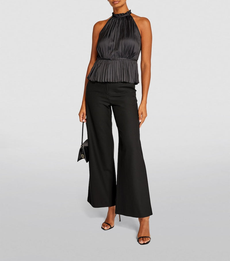 Maje flared tailored trousers, imported from the UK