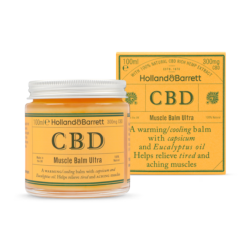 Holland & Barrett CBD Muskelbalsam Extra 100ml