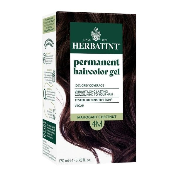 Herbatint hair colour Mahogany Chestnut 4M 60ml, imported from the UK